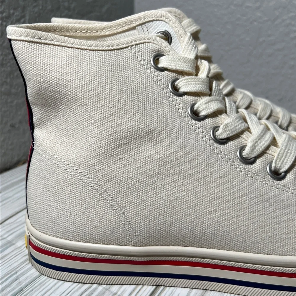 Mitchell & Ness Hood Rocket‎ 66 men’s High-Top Sneakers Streetwear white size 7